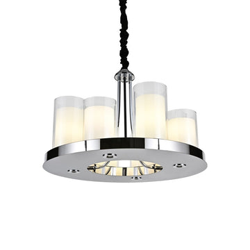 Hanglamp Candle Zilver Rond