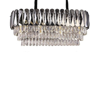 Hanglamp Seline Ovaal Zilver