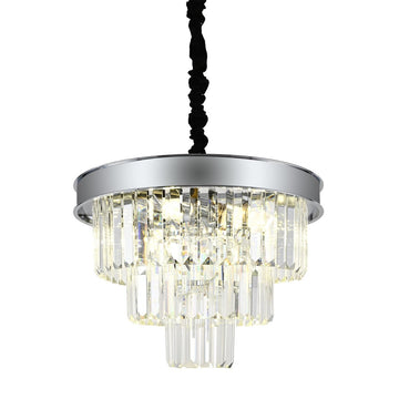 Hanglamp Aria Zilver Rond S