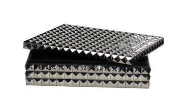 Luxury Opbergbox Serena Zilver S