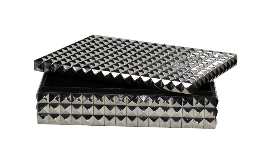 Luxury Opbergbox Serena Zilver S