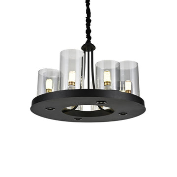 Hanglamp Candle Zwart Rond