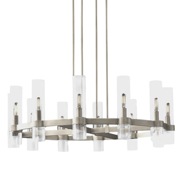 Hanglamp Crown Zilver Rond