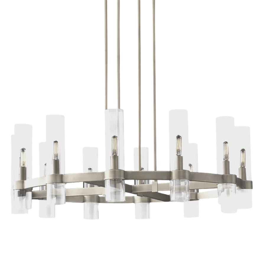 Hanglamp Crown Zilver Rond