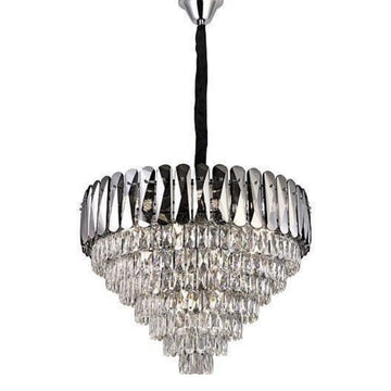 Hanglamp Seline Rond Zilver L