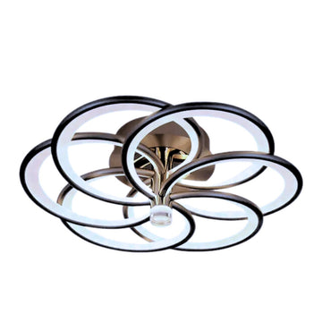 Plafondlamp Horizon LED Zwart M