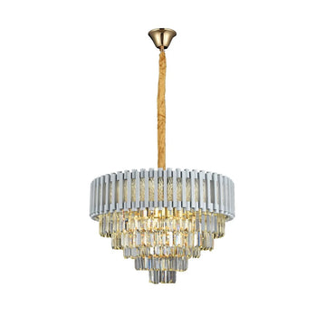 Hanglamp Luxe Rond Wit L