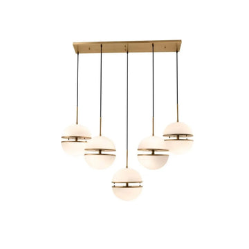 Hanglamp Yara Goud 5 Lichts