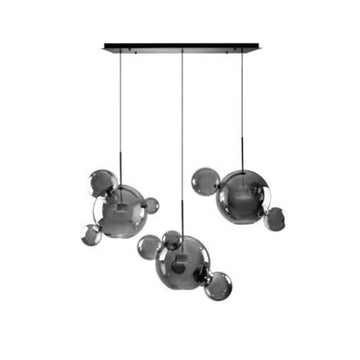 Hanglamp Sierra Smoke Glas L