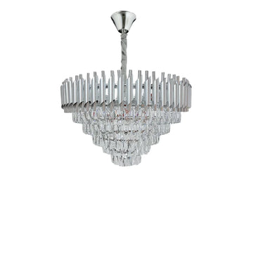 Hanglamp Odessa Rond Zilver L