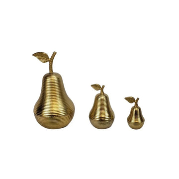 Luxe Peren Decoratie Set van 3 Goud