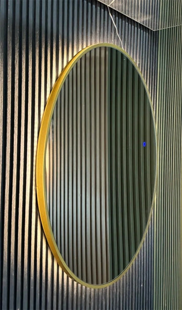 LED Spiegel Angel Goud M