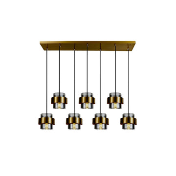 Hanglamp Lucille Goud 7 Lichts