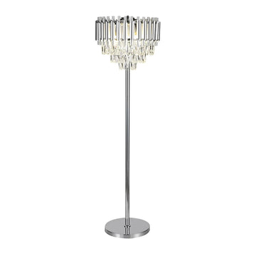 Vloerlamp Odessa Zilver