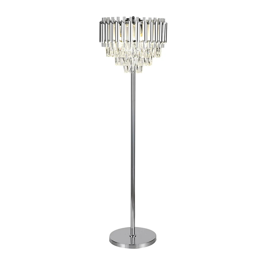 Vloerlamp Odessa Zilver