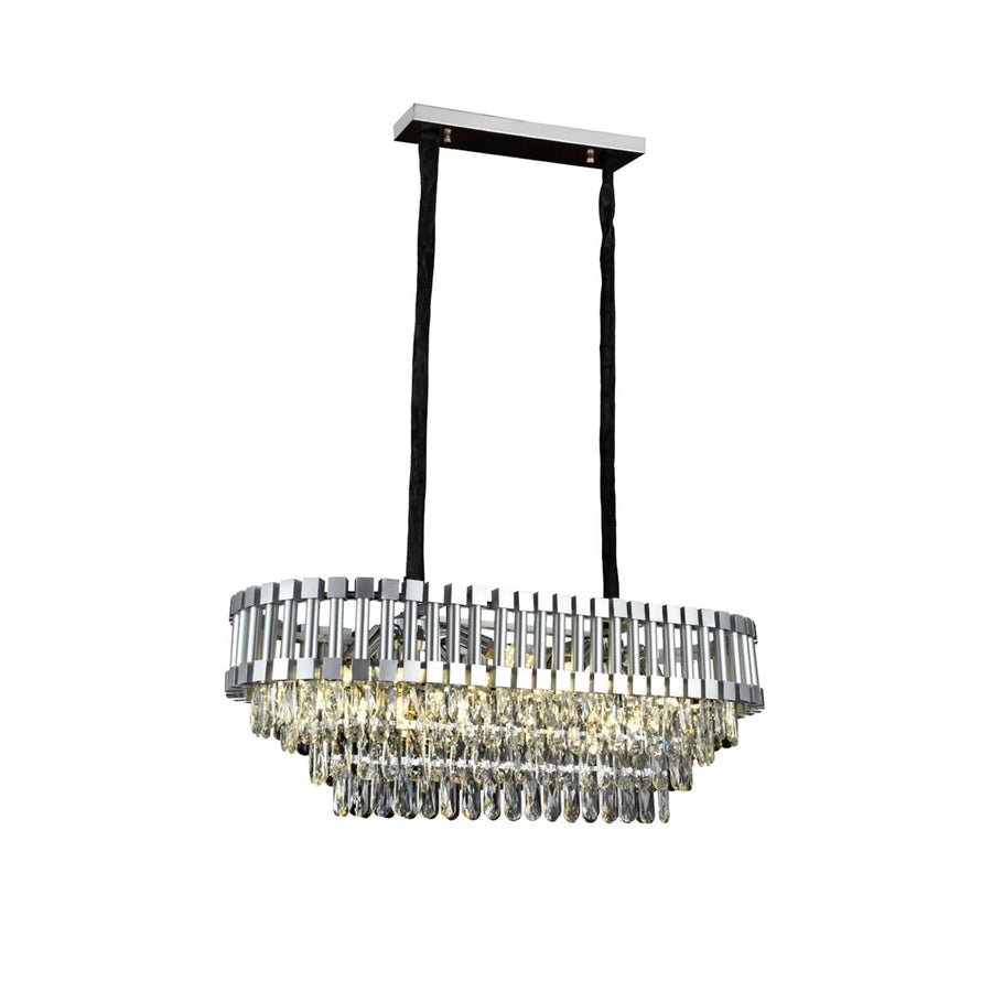 Hanglamp Eline Ovaal Zilver