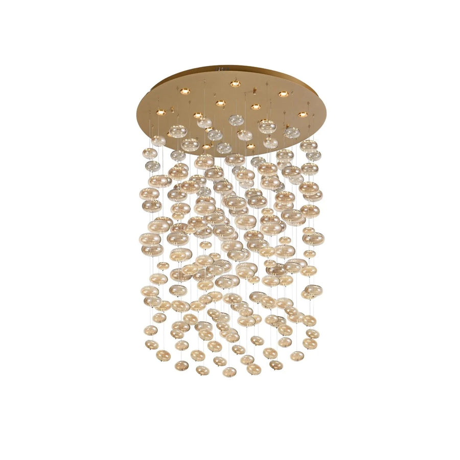 Hanglamp Bubbles Goud L