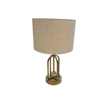 Tafellamp Chic Taupe Goud