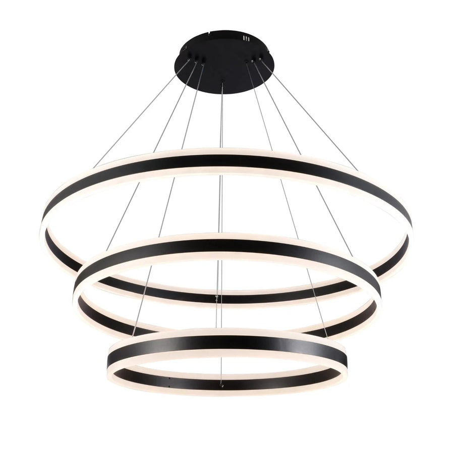 Hanglamp Halo LED Zwart L