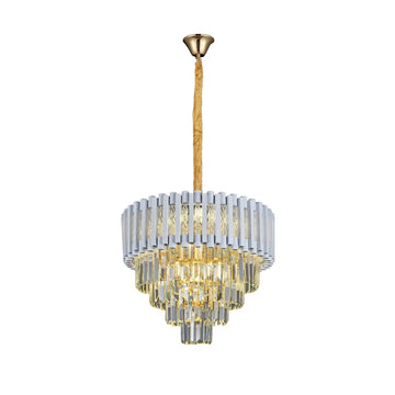 Hanglamp Luxe Rond Wit S