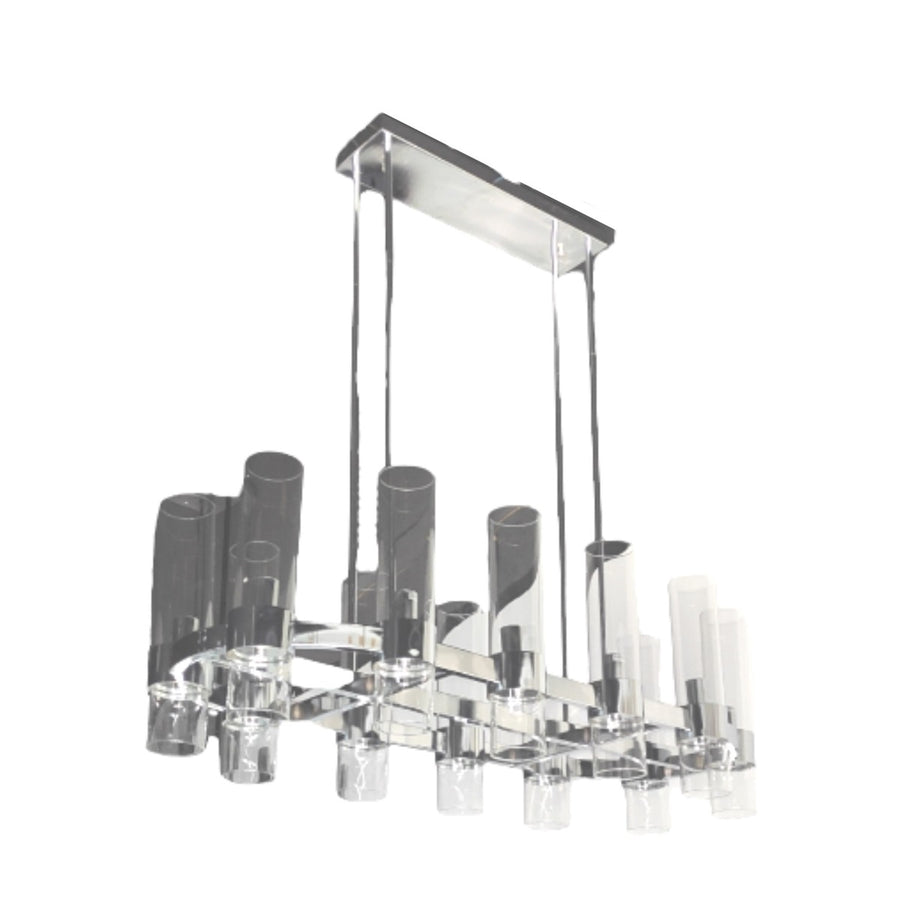 Hanglamp Crown Zilver Ovaal
