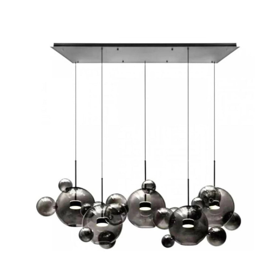 Hanglamp Sierra Smoke Glas XL