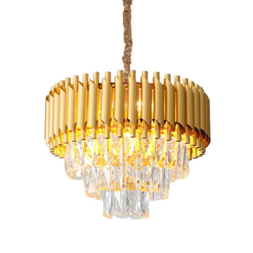 Hanglamp Odessa Rond Goud S