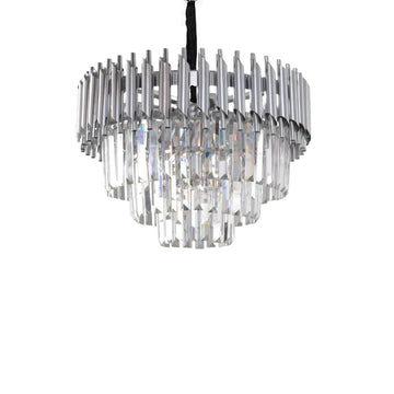 Hanglamp Odessa Rond Zilver S