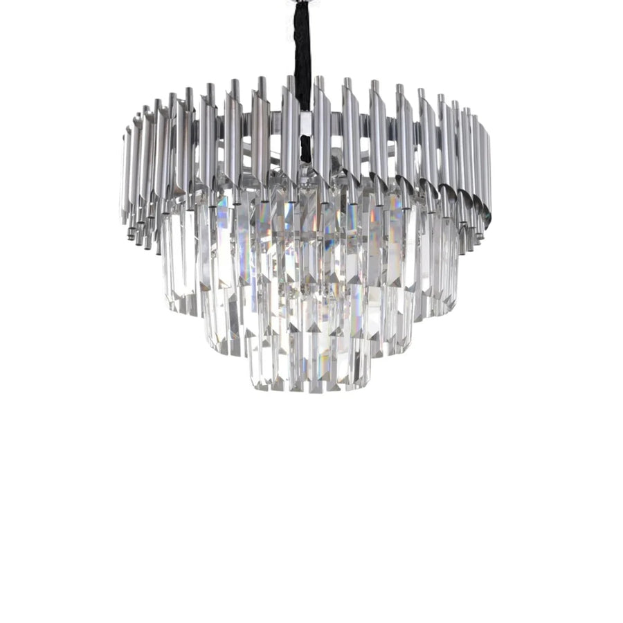 Hanglamp Odessa Rond Zilver S