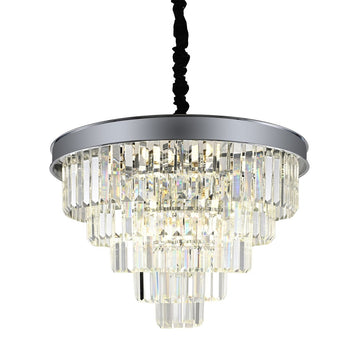 Hanglamp Aria Zilver Rond L