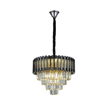 Hanglamp Luxe Rond Zwart S
