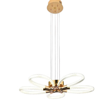 Hanglamp Flower Goud LED