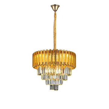 Hanglamp Luxe Rond Goud S
