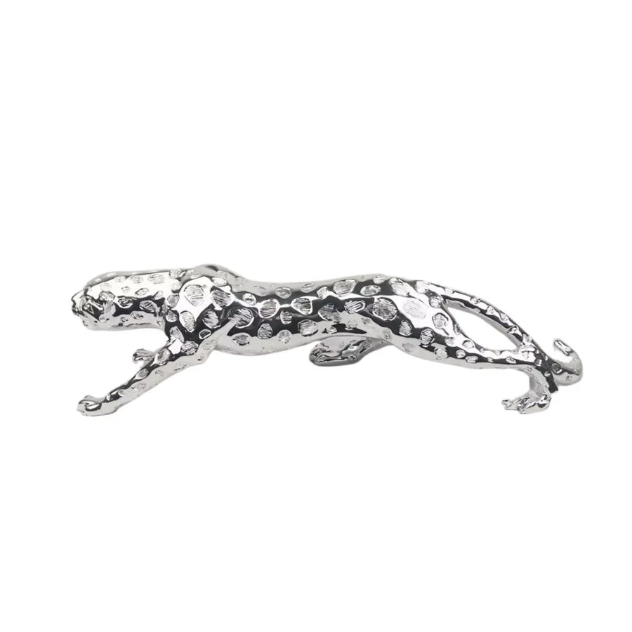 Leopard Zilver L