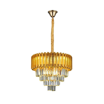 Hanglamp Luxe Rond Goud L
