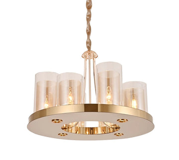 Hanglamp Candle Goud Rond