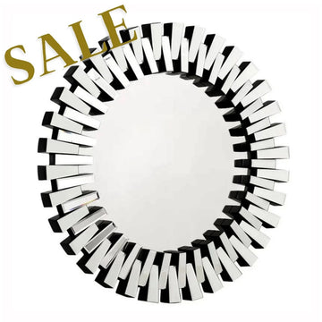 Spiegel Moon Zilver