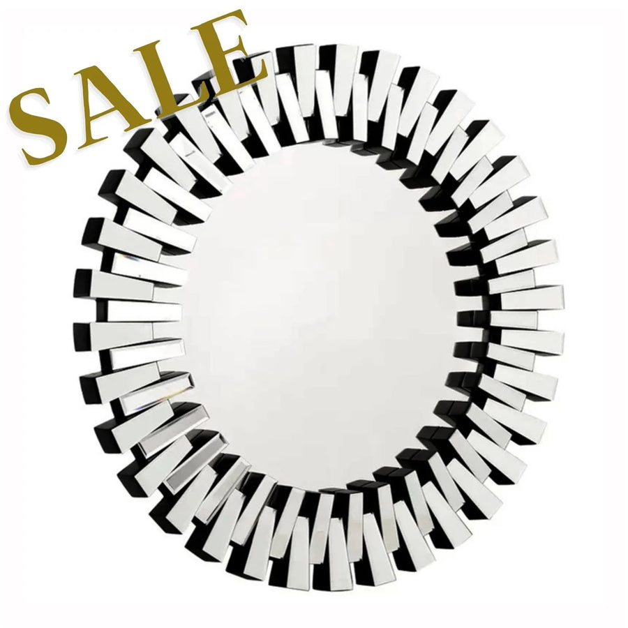 Spiegel Moon Zilver