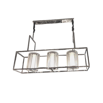 Hanglmap Elodie Zilver 3 Lichts