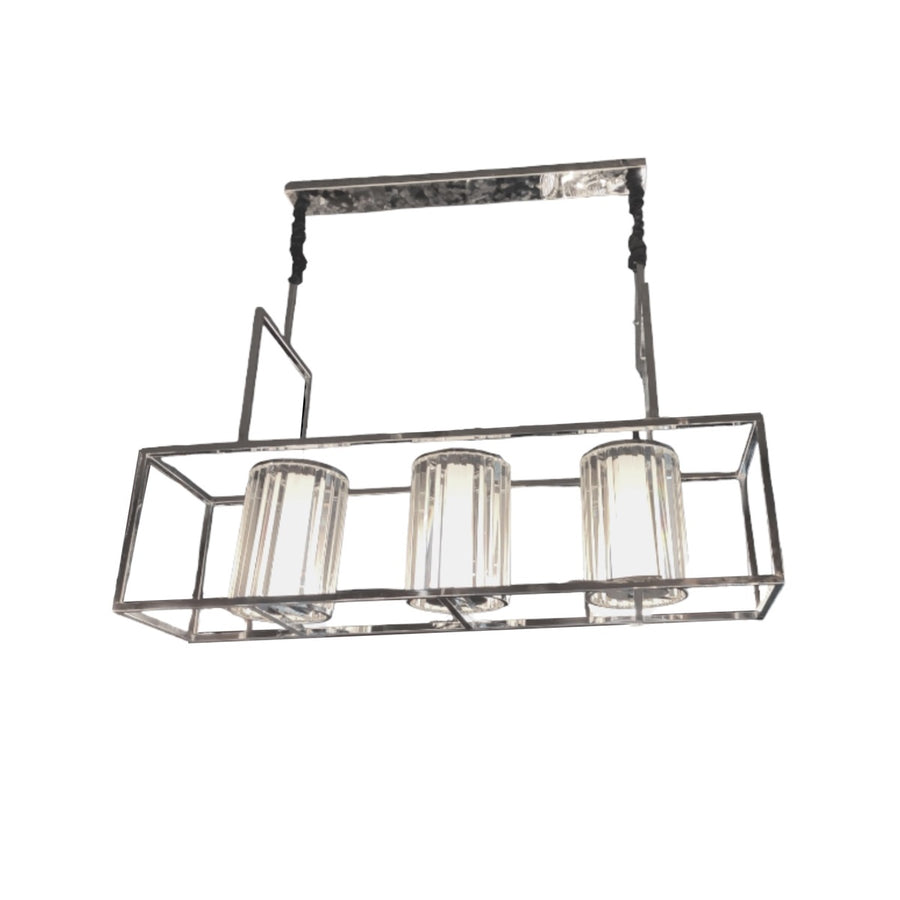 Hanglmap Elodie Zilver 3 Lichts