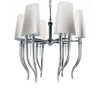 Hanglamp Mira Zilver XL