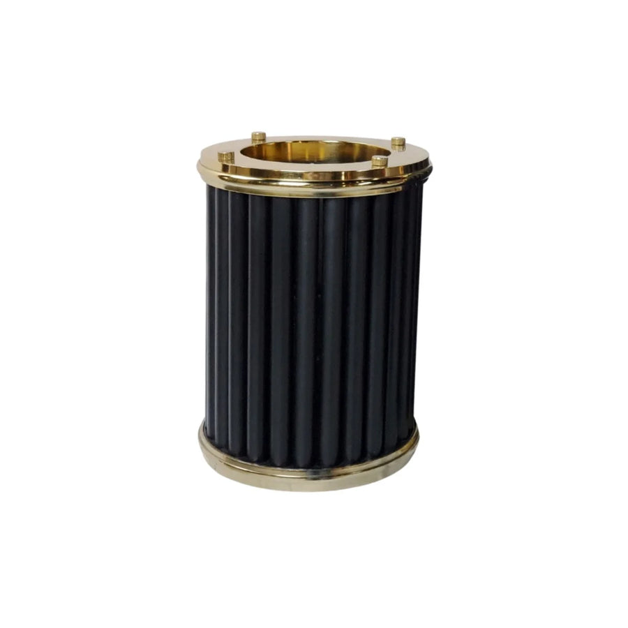 Windlicht Vogue Goud Zwart S
