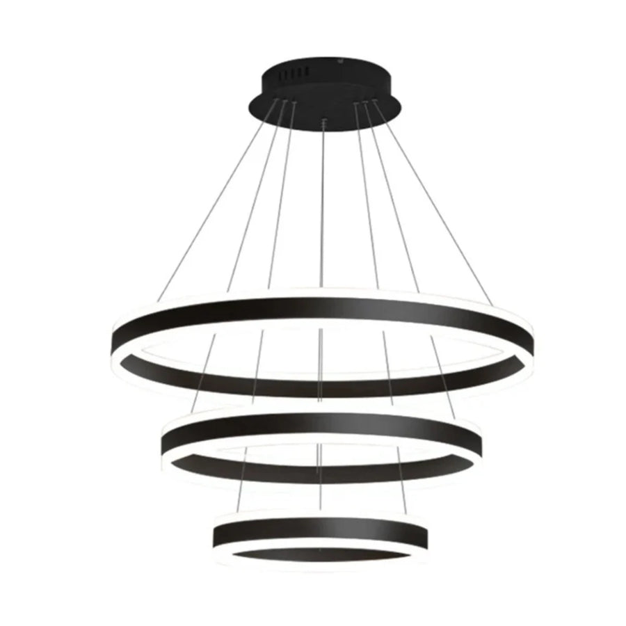 Hanglamp Halo LED Zwart S