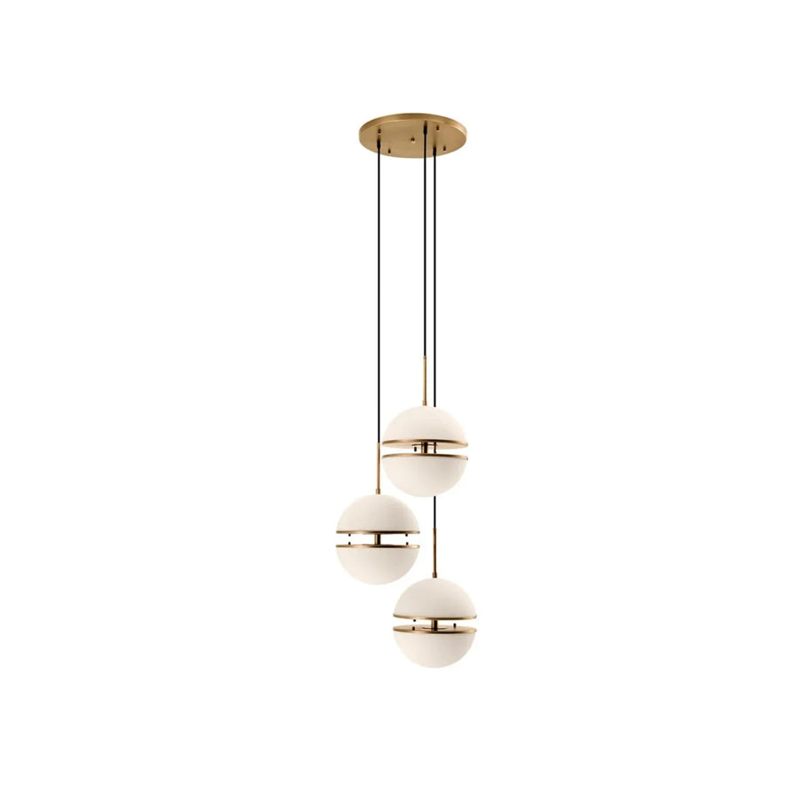 Hanglamp Yara Goud 3 Lichts
