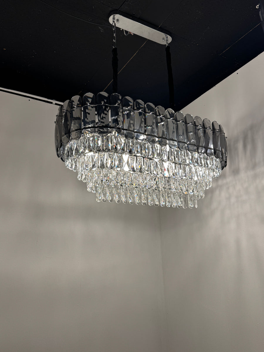 Hanglamp Eline Ovaal Zilver